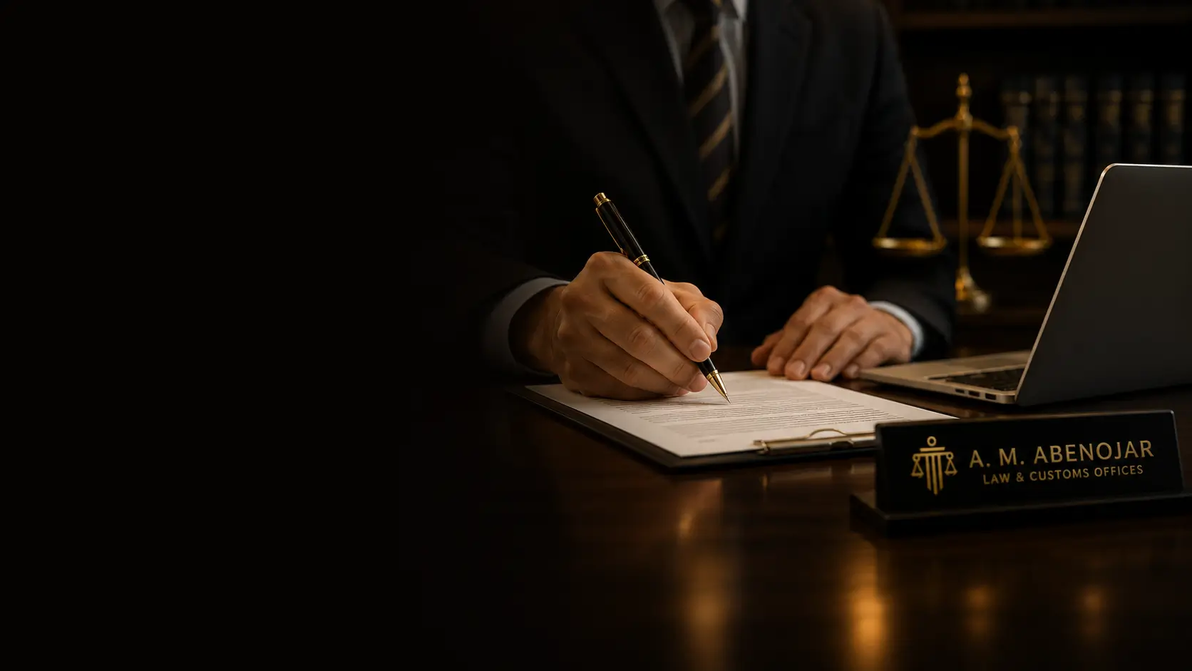 Legal - Person Signing Document